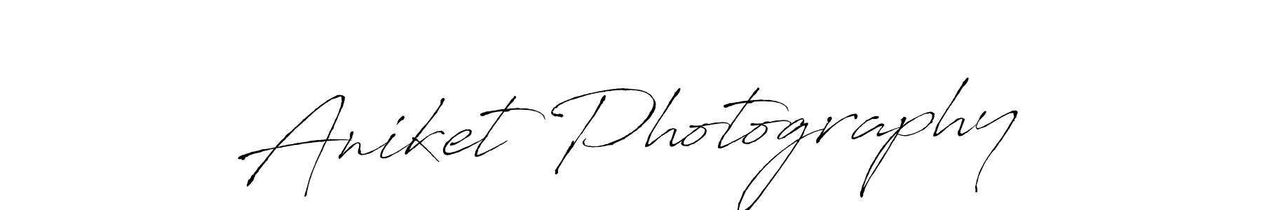 Design your own signature with our free online signature maker. With this signature software, you can create a handwritten (Antro_Vectra) signature for name Aniket Photography. Aniket Photography signature style 6 images and pictures png