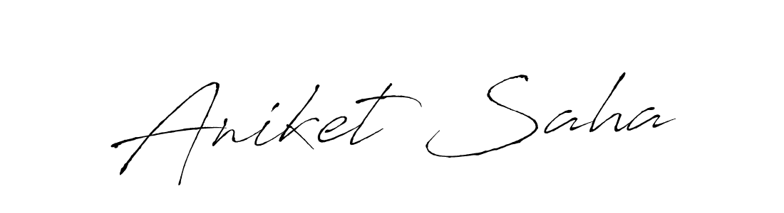 Once you've used our free online signature maker to create your best signature Antro_Vectra style, it's time to enjoy all of the benefits that Aniket Saha name signing documents. Aniket Saha signature style 6 images and pictures png