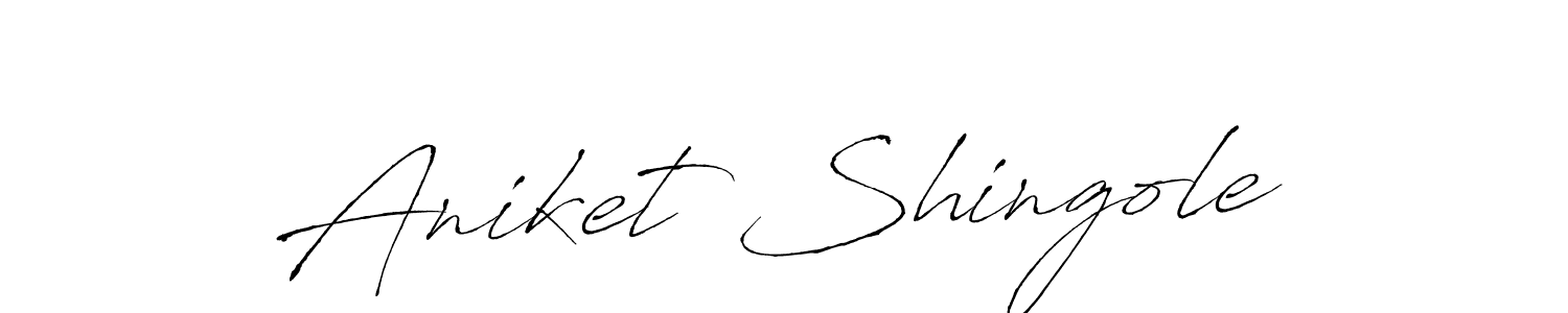 You can use this online signature creator to create a handwritten signature for the name Aniket Shingole. This is the best online autograph maker. Aniket Shingole signature style 6 images and pictures png