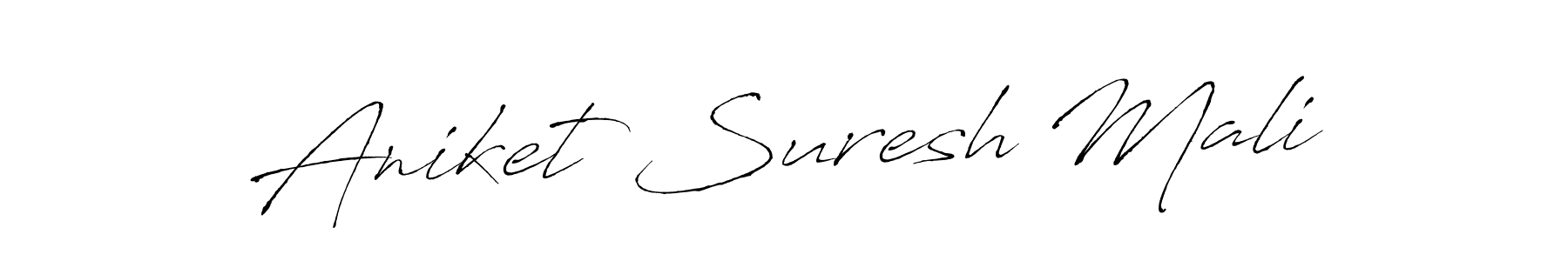Use a signature maker to create a handwritten signature online. With this signature software, you can design (Antro_Vectra) your own signature for name Aniket Suresh Mali. Aniket Suresh Mali signature style 6 images and pictures png
