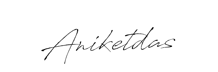 Design your own signature with our free online signature maker. With this signature software, you can create a handwritten (Antro_Vectra) signature for name Aniketdas. Aniketdas signature style 6 images and pictures png