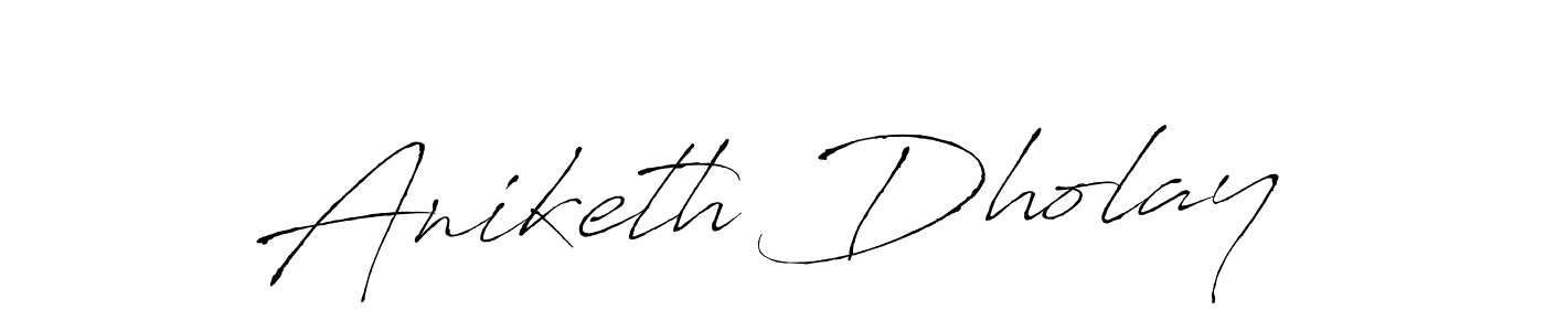 Similarly Antro_Vectra is the best handwritten signature design. Signature creator online .You can use it as an online autograph creator for name Aniketh Dholay. Aniketh Dholay signature style 6 images and pictures png