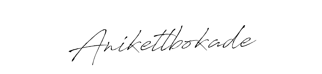 Create a beautiful signature design for name Aniketlbokade. With this signature (Antro_Vectra) fonts, you can make a handwritten signature for free. Aniketlbokade signature style 6 images and pictures png