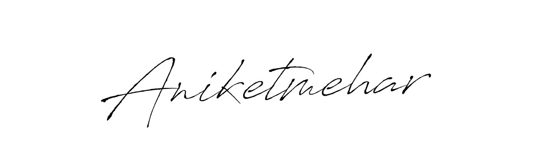 It looks lik you need a new signature style for name Aniketmehar. Design unique handwritten (Antro_Vectra) signature with our free signature maker in just a few clicks. Aniketmehar signature style 6 images and pictures png