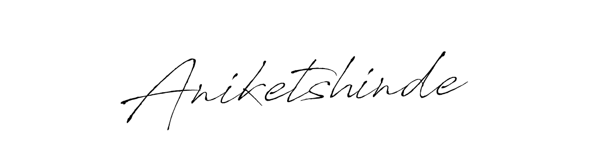 Also You can easily find your signature by using the search form. We will create Aniketshinde name handwritten signature images for you free of cost using Antro_Vectra sign style. Aniketshinde signature style 6 images and pictures png