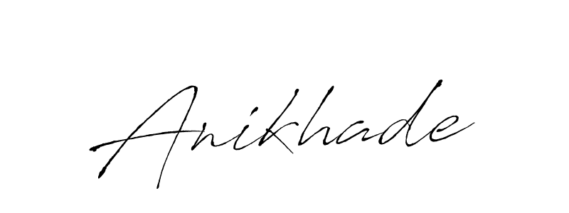 Also You can easily find your signature by using the search form. We will create Anikhade name handwritten signature images for you free of cost using Antro_Vectra sign style. Anikhade signature style 6 images and pictures png