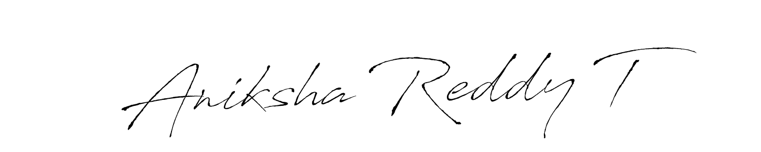 Similarly Antro_Vectra is the best handwritten signature design. Signature creator online .You can use it as an online autograph creator for name Aniksha Reddy T. Aniksha Reddy T signature style 6 images and pictures png