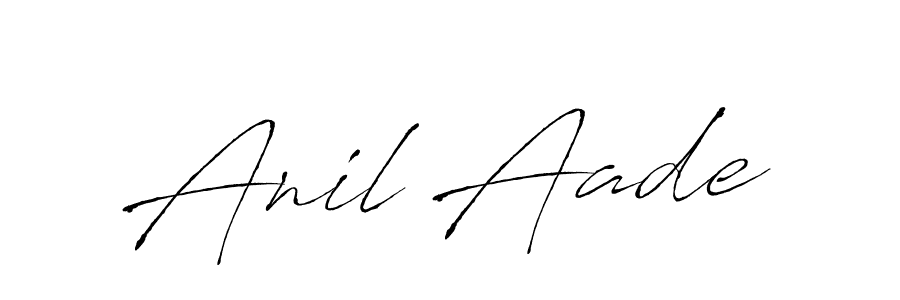 Use a signature maker to create a handwritten signature online. With this signature software, you can design (Antro_Vectra) your own signature for name Anil Aade. Anil Aade signature style 6 images and pictures png