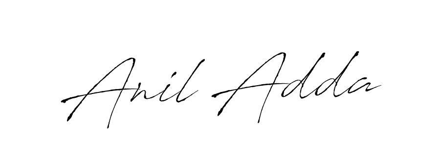 Make a short Anil Adda signature style. Manage your documents anywhere anytime using Antro_Vectra. Create and add eSignatures, submit forms, share and send files easily. Anil Adda signature style 6 images and pictures png