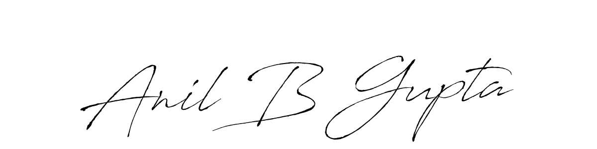 Make a beautiful signature design for name Anil B Gupta. Use this online signature maker to create a handwritten signature for free. Anil B Gupta signature style 6 images and pictures png