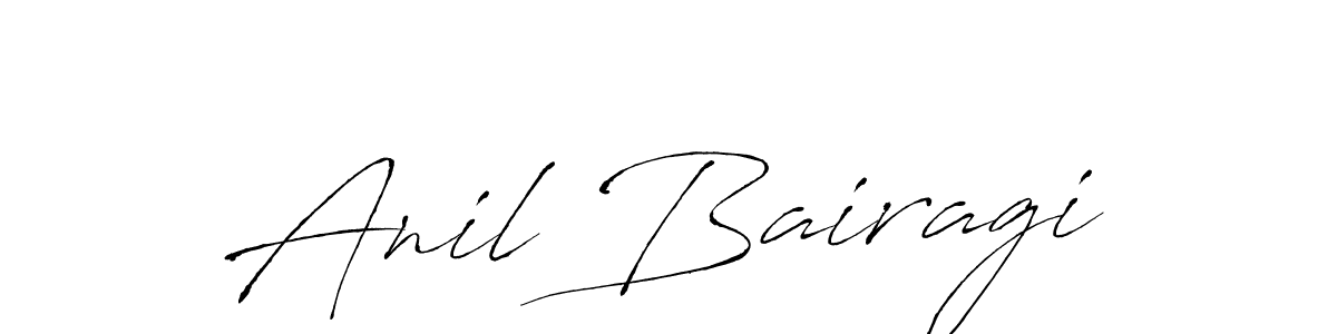 Anil Bairagi stylish signature style. Best Handwritten Sign (Antro_Vectra) for my name. Handwritten Signature Collection Ideas for my name Anil Bairagi. Anil Bairagi signature style 6 images and pictures png