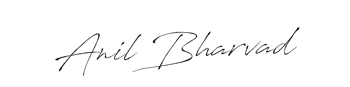 Make a beautiful signature design for name Anil Bharvad. With this signature (Antro_Vectra) style, you can create a handwritten signature for free. Anil Bharvad signature style 6 images and pictures png