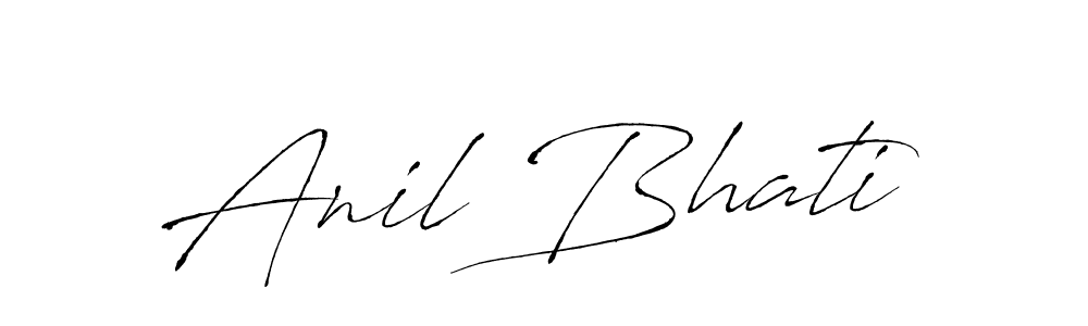 The best way (Antro_Vectra) to make a short signature is to pick only two or three words in your name. The name Anil Bhati include a total of six letters. For converting this name. Anil Bhati signature style 6 images and pictures png