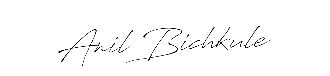 Create a beautiful signature design for name Anil Bichkule. With this signature (Antro_Vectra) fonts, you can make a handwritten signature for free. Anil Bichkule signature style 6 images and pictures png