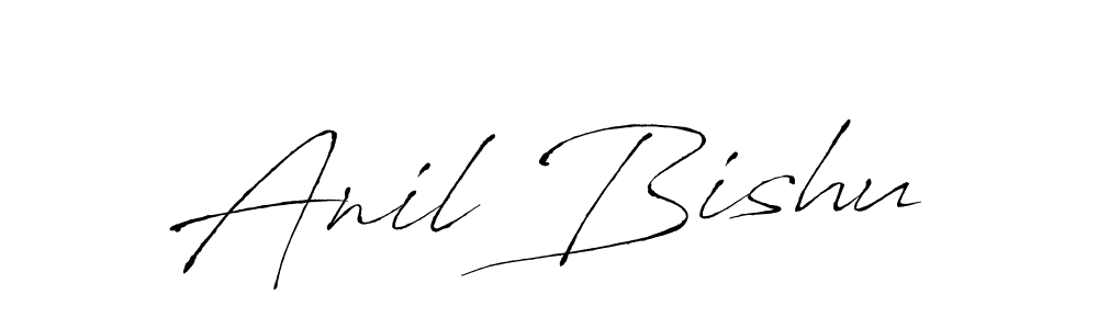 Also we have Anil Bishu name is the best signature style. Create professional handwritten signature collection using Antro_Vectra autograph style. Anil Bishu signature style 6 images and pictures png