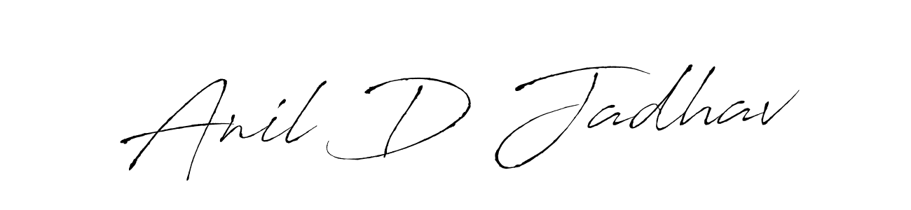 The best way (Antro_Vectra) to make a short signature is to pick only two or three words in your name. The name Anil D Jadhav include a total of six letters. For converting this name. Anil D Jadhav signature style 6 images and pictures png