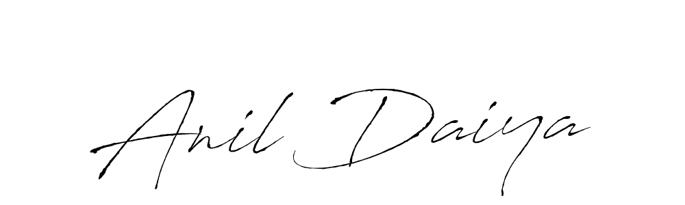 How to make Anil Daiya signature? Antro_Vectra is a professional autograph style. Create handwritten signature for Anil Daiya name. Anil Daiya signature style 6 images and pictures png