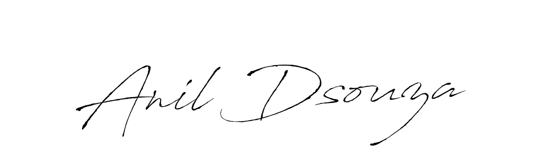 Anil Dsouza stylish signature style. Best Handwritten Sign (Antro_Vectra) for my name. Handwritten Signature Collection Ideas for my name Anil Dsouza. Anil Dsouza signature style 6 images and pictures png