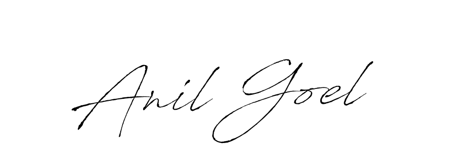 Create a beautiful signature design for name Anil Goel. With this signature (Antro_Vectra) fonts, you can make a handwritten signature for free. Anil Goel signature style 6 images and pictures png