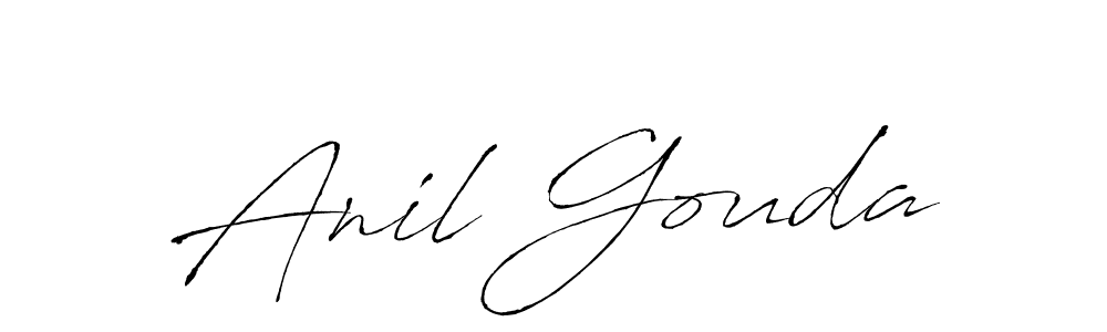 The best way (Antro_Vectra) to make a short signature is to pick only two or three words in your name. The name Anil Gouda include a total of six letters. For converting this name. Anil Gouda signature style 6 images and pictures png