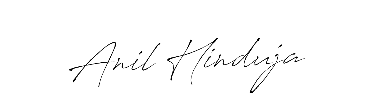 It looks lik you need a new signature style for name Anil Hinduja. Design unique handwritten (Antro_Vectra) signature with our free signature maker in just a few clicks. Anil Hinduja signature style 6 images and pictures png