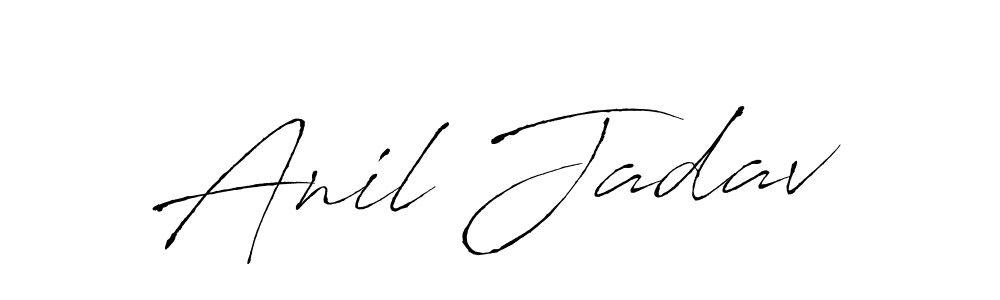 This is the best signature style for the Anil Jadav name. Also you like these signature font (Antro_Vectra). Mix name signature. Anil Jadav signature style 6 images and pictures png