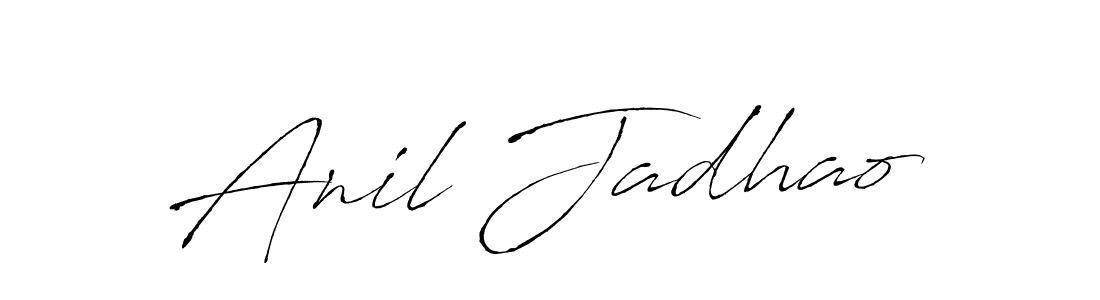 Create a beautiful signature design for name Anil Jadhao. With this signature (Antro_Vectra) fonts, you can make a handwritten signature for free. Anil Jadhao signature style 6 images and pictures png