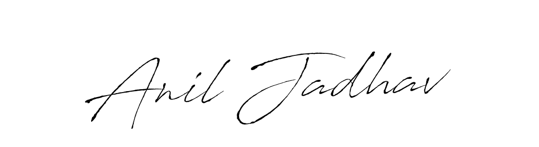 The best way (Antro_Vectra) to make a short signature is to pick only two or three words in your name. The name Anil Jadhav include a total of six letters. For converting this name. Anil Jadhav signature style 6 images and pictures png