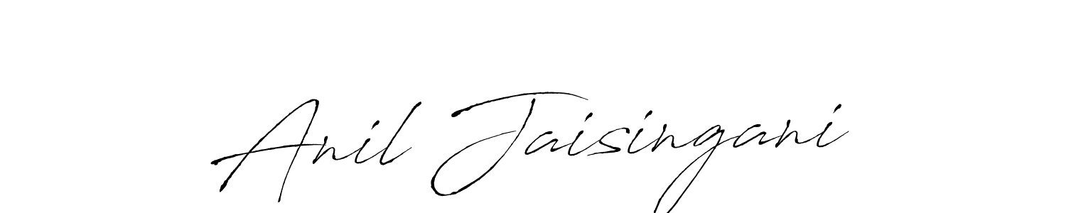 Make a beautiful signature design for name Anil Jaisingani. Use this online signature maker to create a handwritten signature for free. Anil Jaisingani signature style 6 images and pictures png