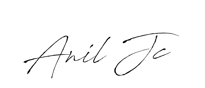 Create a beautiful signature design for name Anil Jc. With this signature (Antro_Vectra) fonts, you can make a handwritten signature for free. Anil Jc signature style 6 images and pictures png