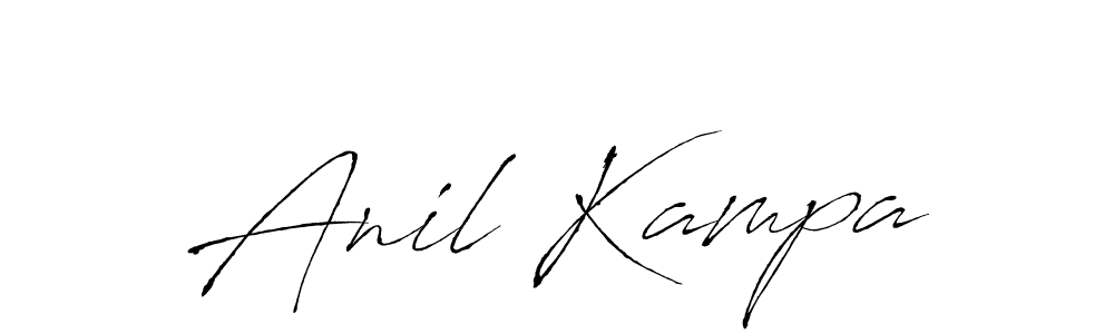 You can use this online signature creator to create a handwritten signature for the name Anil Kampa. This is the best online autograph maker. Anil Kampa signature style 6 images and pictures png