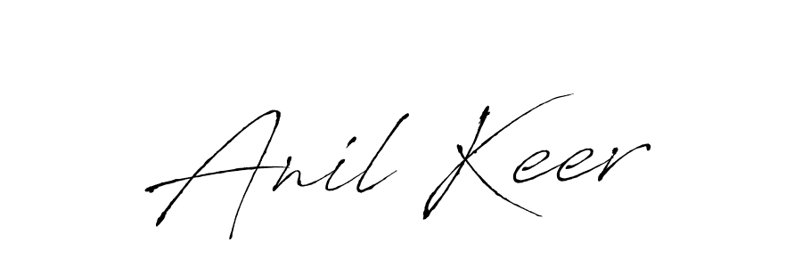 Use a signature maker to create a handwritten signature online. With this signature software, you can design (Antro_Vectra) your own signature for name Anil Keer. Anil Keer signature style 6 images and pictures png