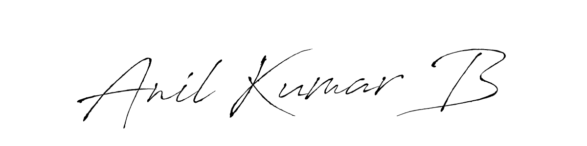 Also we have Anil Kumar B name is the best signature style. Create professional handwritten signature collection using Antro_Vectra autograph style. Anil Kumar B signature style 6 images and pictures png