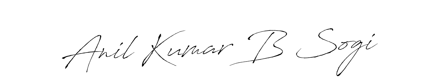 You should practise on your own different ways (Antro_Vectra) to write your name (Anil Kumar B Sogi) in signature. don't let someone else do it for you. Anil Kumar B Sogi signature style 6 images and pictures png