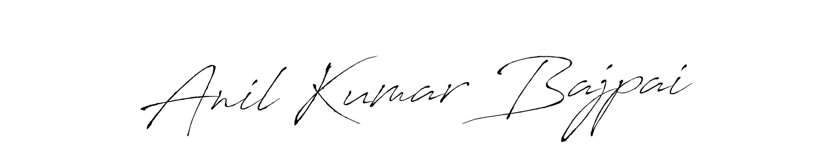 Use a signature maker to create a handwritten signature online. With this signature software, you can design (Antro_Vectra) your own signature for name Anil Kumar Bajpai. Anil Kumar Bajpai signature style 6 images and pictures png