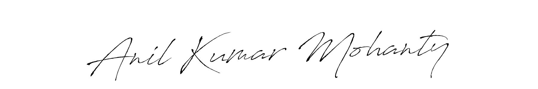 Design your own signature with our free online signature maker. With this signature software, you can create a handwritten (Antro_Vectra) signature for name Anil Kumar Mohanty. Anil Kumar Mohanty signature style 6 images and pictures png