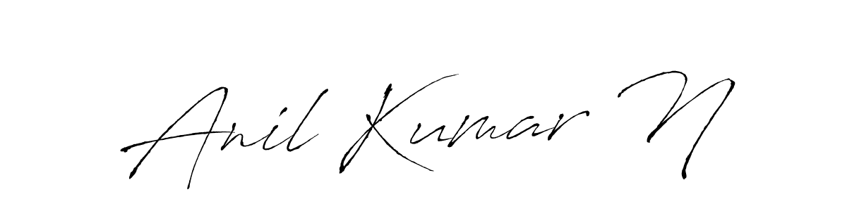 Here are the top 10 professional signature styles for the name Anil Kumar N. These are the best autograph styles you can use for your name. Anil Kumar N signature style 6 images and pictures png