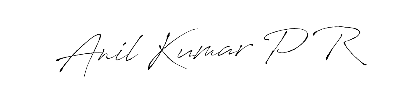 Antro_Vectra is a professional signature style that is perfect for those who want to add a touch of class to their signature. It is also a great choice for those who want to make their signature more unique. Get Anil Kumar P R name to fancy signature for free. Anil Kumar P R signature style 6 images and pictures png