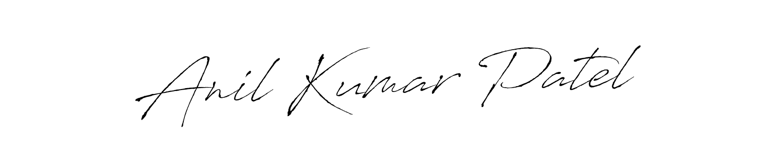 How to make Anil Kumar Patel signature? Antro_Vectra is a professional autograph style. Create handwritten signature for Anil Kumar Patel name. Anil Kumar Patel signature style 6 images and pictures png