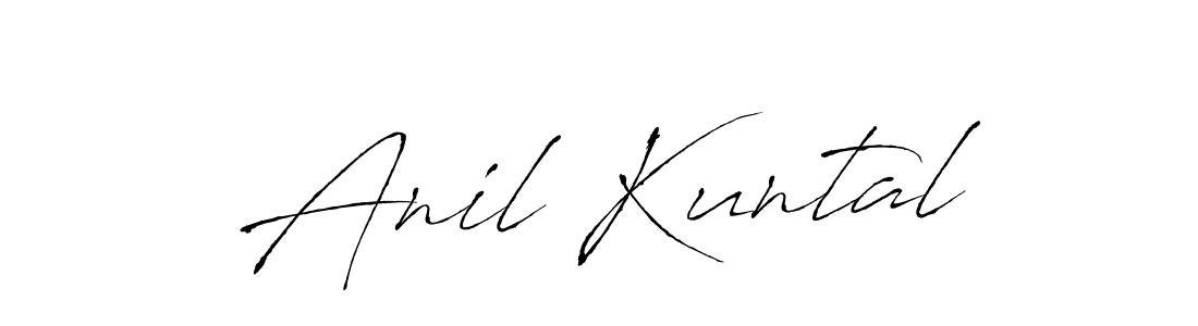 Make a short Anil Kuntal signature style. Manage your documents anywhere anytime using Antro_Vectra. Create and add eSignatures, submit forms, share and send files easily. Anil Kuntal signature style 6 images and pictures png