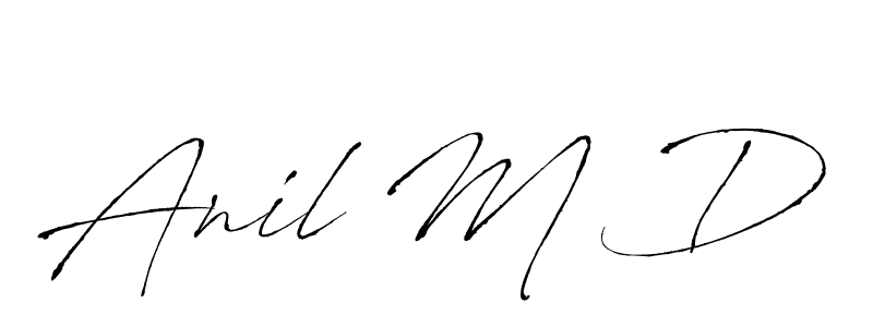 Once you've used our free online signature maker to create your best signature Antro_Vectra style, it's time to enjoy all of the benefits that Anil M D name signing documents. Anil M D signature style 6 images and pictures png