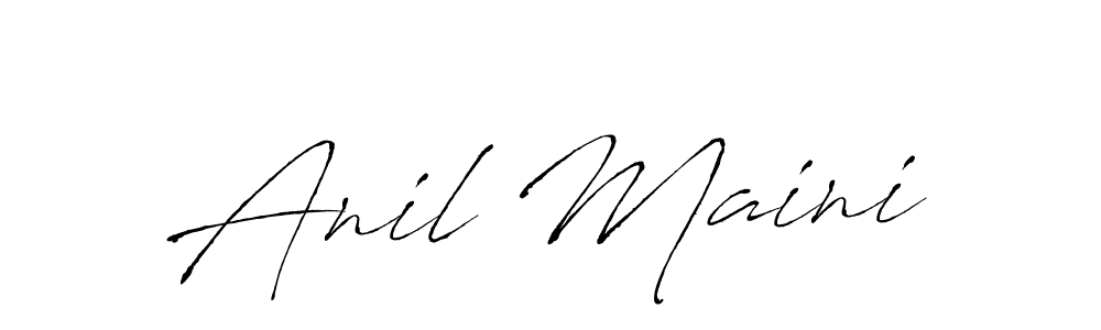 if you are searching for the best signature style for your name Anil Maini. so please give up your signature search. here we have designed multiple signature styles  using Antro_Vectra. Anil Maini signature style 6 images and pictures png