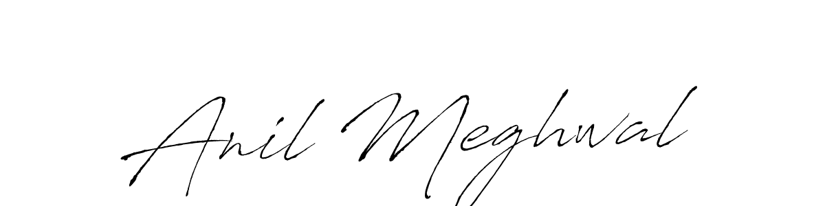 The best way (Antro_Vectra) to make a short signature is to pick only two or three words in your name. The name Anil Meghwal include a total of six letters. For converting this name. Anil Meghwal signature style 6 images and pictures png