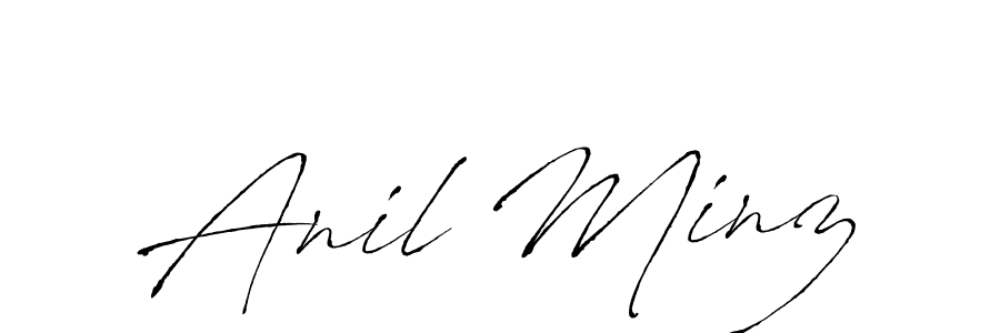 Make a short Anil Minz signature style. Manage your documents anywhere anytime using Antro_Vectra. Create and add eSignatures, submit forms, share and send files easily. Anil Minz signature style 6 images and pictures png