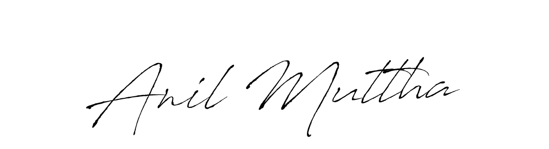 if you are searching for the best signature style for your name Anil Muttha. so please give up your signature search. here we have designed multiple signature styles  using Antro_Vectra. Anil Muttha signature style 6 images and pictures png