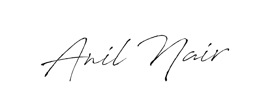 Also we have Anil Nair name is the best signature style. Create professional handwritten signature collection using Antro_Vectra autograph style. Anil Nair signature style 6 images and pictures png