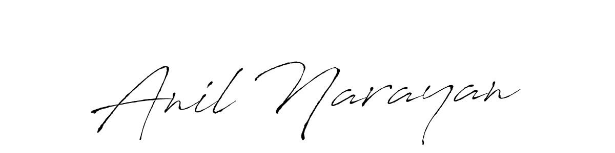The best way (Antro_Vectra) to make a short signature is to pick only two or three words in your name. The name Anil Narayan include a total of six letters. For converting this name. Anil Narayan signature style 6 images and pictures png