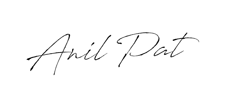 You should practise on your own different ways (Antro_Vectra) to write your name (Anil Pat) in signature. don't let someone else do it for you. Anil Pat signature style 6 images and pictures png