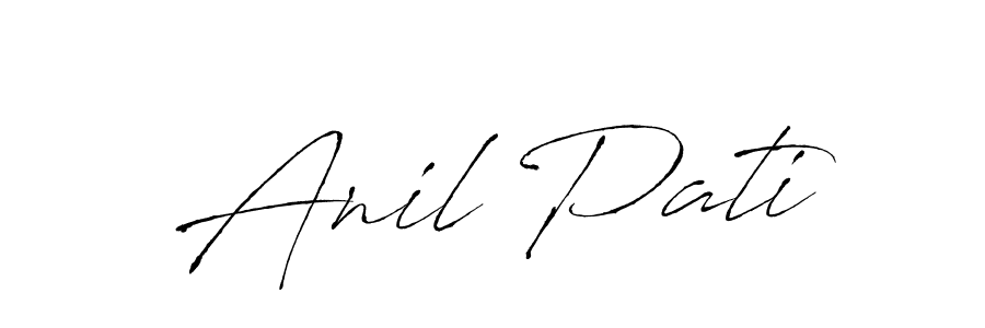 Create a beautiful signature design for name Anil Pati. With this signature (Antro_Vectra) fonts, you can make a handwritten signature for free. Anil Pati signature style 6 images and pictures png