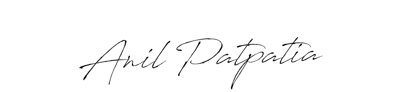 Similarly Antro_Vectra is the best handwritten signature design. Signature creator online .You can use it as an online autograph creator for name Anil Patpatia. Anil Patpatia signature style 6 images and pictures png
